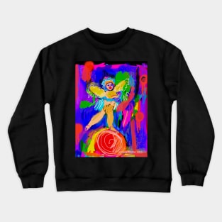 Angel on Top of The World Crewneck Sweatshirt